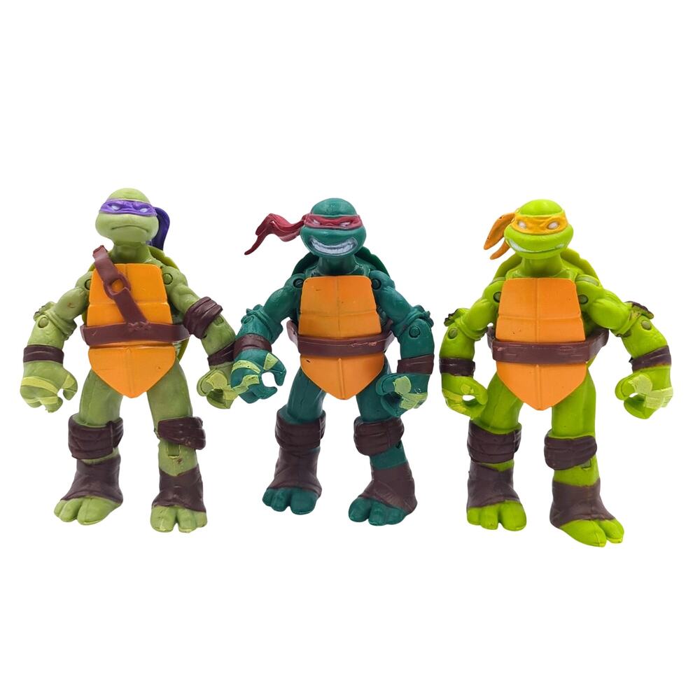 TMNT Teenage Mutant Ninja Turtles Action Figures Donatello Raphael Michelangelo